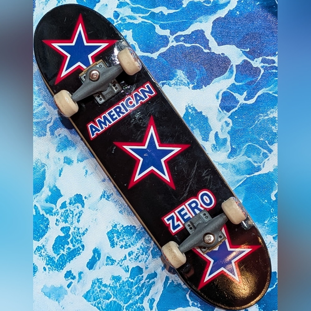 Vintage Tech Deck American Zero Hand Board 10.5 Inch 90s 00s Toy Rare Collect